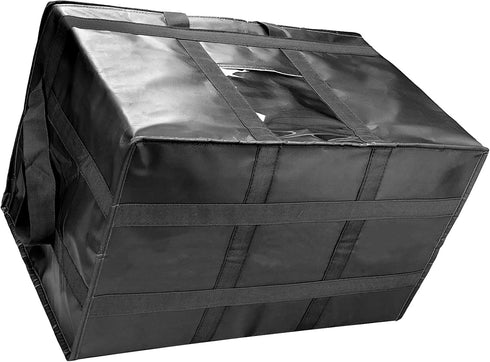 Transport,23 15 14 inches,Heavy XXXL Large Insulated Collapsible Cooler Bags with Zipper Closure, Reusable Grocery