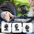 TRILINK 8000mAh 5 5" Small Clip on Fan with Remote Control | Battery | Speeds | Portable Rechargeable Mini Desk/Table