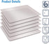 Better Kitchen Products Extra Thick Flexible Plastic Cutting Mats, Set of 6, 12" x 18"