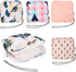 Abeillo 4Pcs Sanitary Napkin Storage Bag, Small Menstrual Period Bag Period Pouch Waterproof ,Tampon Organizer Pouch