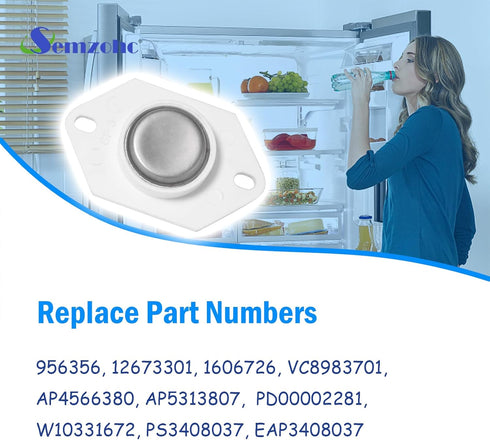 C8983701 Refrigerator Thermistor Sensor Compatible with Viking Refrigerator Models, Replaces AP5313807, 956356
