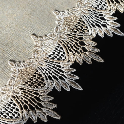 16 70 Inch) ARTABLE Grey Table Runner Coffee Farmhouse Rustic Macrame Dresser Scarf Lace Small Table Runners