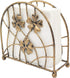 Antique Bronze Metal Floral Petals & Branches Freestanding Napkin Holder, Tabletop Tissue Dispenser
