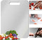 GETRIC Titanium Cutting Board, Stainless Steel Cutting Boards for Kitchen, Double Sided Food-Grade