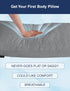 20 54 Inch, ZonLi Long Body Pillow for Adults, Firm Body Pillow with Adjustable Shredded Memory Foam, Soft Support