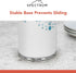 Spectrum Euro Paper Towel Holder, Chrome, Freestanding Countertop Dispenser for Kitchen