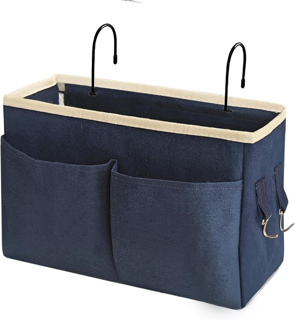 Someteth Bedside Caddy Bedside Hanging Storage Basket Multi-Function Organizer Caddy for Bunk and