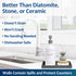 Countertop 2 7.7" Counter Spacewiser and Vanity Tray - PC Small Silicone Bathroom Trays, Kitchen Soap Tray, Dish Sponge