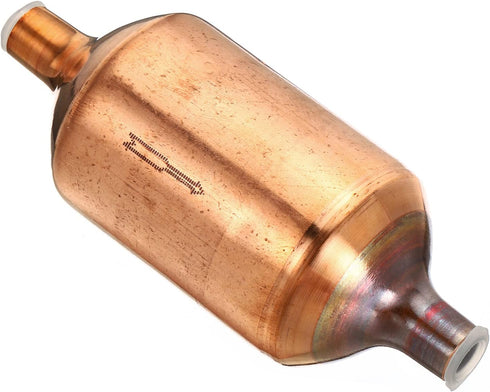 PATIKIL 3P Air Conditioner Filter Drier, Pure Copper Liquid Line Replacement for AC Heat Pump Refrigerator, Copper Tone