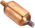 PATIKIL 3P Air Conditioner Filter Drier, Pure Copper Liquid Line Replacement for AC Heat Pump Refrigerator, Copper Tone