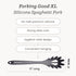 Starpack (13.5") 600F XL Premium Silicone Pasta Fork - Spaghetti Spoon High Heat Resistant to - Silicone Pasta Spoon
