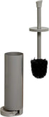 Zenna Home Nickel Smart Accessories NeverRust Rustproof Toilet Bowl Brush Holder (EBH1ALBNL)