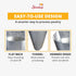 Hemmed Stromberg's Poultry Processing Killing Cone, Galvanized Steel Restraining Cone for Chickens, Game Birds, Ducks