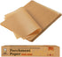 Katbite 12x16 Inch Parchment Paper Sheets, Pre-cut Unbleached Baking Paper for Cooking and Grilling