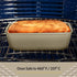Glad Nonstick Loaf Baking Pan - Heavy Duty Metal Bakeware for Bread and Cakes, 9.5 x 5.5 x 3 inches