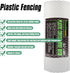 GardenNow 15.7IN 33FT Upgraded x ABS Plastic Chicken White Wire Fence Mesh, Poultry Fencing, Hexagonal Fencing Wire