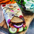 Bee's Wrap Vegan Beeswax Wraps - Organic Meadow Magic Sandwich Wrap, Reusable Bread Bags Made in USA, Eco-Friendly
