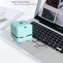 White Elephant Gifts, Mini Desk Vacuum Cleaner, Rechargeable Desktop Vacuum Sweeper with USB Brush as Present to Suck