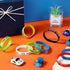 Skylety 24 Pack Race Car Party Favors, Race Car Silicone Bracelets, Racing Checkered Flag Wristbands for Birthday Party