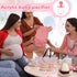 Jetec 48 2.5 Inch Pieces Acrylic Baby Pacifiers Gender Reveal Party Decorations for DIY Baby Shower Birthday Party