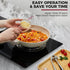 Kitessensu High Effective Garlic Press With Studs, Heavy Duty Garlic Mincer, Easy to Squeeze and Clean, Rust Proof