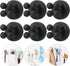 iBetterLife Razor Holder for Shower Hooks 6Pcs Self Adhesive Wall Mounted Single