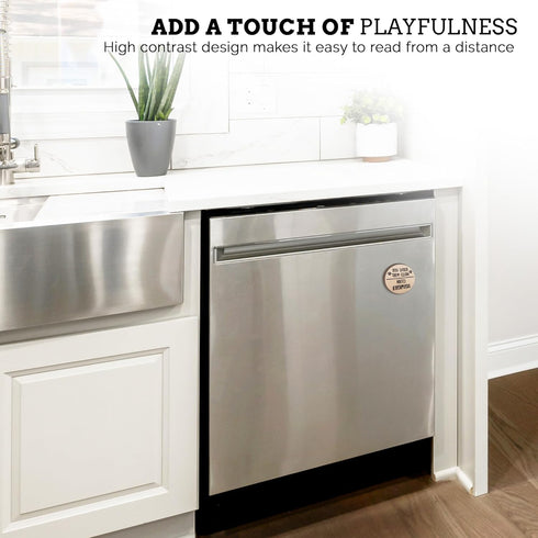 Funny Kitchen Gadgets Clean and Dirty Sign for Dishwasher, Apartment Essentials, Clean Dirty Magnet for Home