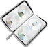 CD Case, DVD Case Holder, 96 Capacity Hard Plastic Storage Binder for Car, Home, Office, Travel (Black).