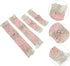 2 Pairs Refrigerator Door Handle Covers, Fridge Door Protector Glove, Lace Cloth Decor for Dishwasher Handle