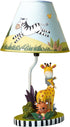Fantasy Fields - Sunny Safari Animals Thematic Kids Table Lamp, for Girls & Boys