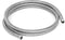 JUWO 6 FT Refrigerator Water Line, 1/4 Inch Compression Stainless Steel Hose Connector for Small Residences