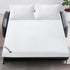 Moonsea Waterproof Mattress Protector Sleeper Sofa Queen Size, Smooth Top Cover, Breathable Skin Friendly Noiseless