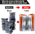 CD Case Holder, 80 Capacity Hard Plastic CD/DVD Storage Binder for Car, Home, Office, Travel (Orange)