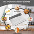 Bench Scraper Dough Cutter Tool - Stainless Steel Kitchen Dough Scraper for Bread, Cake & Pizza