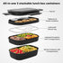 Bento Box Adult Lunch Box Containers with 8 Compartments, 51 OZ/1900ML, Microwave & Dishwasher Safe