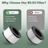BS-03 HEPA Replacement Filter - Compatible with PARTU and Slevoo BS-03 HEPA Air Purifier (1 Pack)