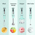 ISILER Immersion Hand Blender, 500-Watt 5-in-1 Stick Blender with 860ml Food Chopper, 600ml Container, Milk Frother,