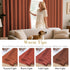 Curtains,Grommet 52 84 Inch Set 2 H.VERSAILTEX Holiday Decor Thermal Insulated Blackout Curtains for Bedroom Room