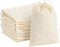 TUZAZO 24 Pack Reusable Tea Bags, Drawstring Muslin Bags, Spice Bags, Cheesecloth Bags for Cooking, 4 x 6 inch