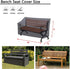 50-52 inch 2-seat 52" 25" 35" Kingling Outdoor Bench Covers Fits for Outdoor Garden Bench/Sofa/Loveseat/Couch