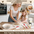 9 Inch 24 Oz Complete Sourdough Starter Kit, Bread Proofing Basket, Sourdough Starter Jar Kit, Sourdough Bread Baking