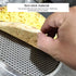 Pizza Screen, 3PCS Aluminum Alloy Seamless Non Stick Mesh Net Baking Tray for Oven, BBQ