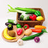 Meiwlong 16 Pcs Fake Vegetables,Realistic Artificial Vegetable and Fruits for Decoration,Fake Veggies Garlic Eggplant
