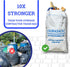 40-Gallon Pack 16 DURASACK Contractor Bags Heavy Duty Reusable White Woven Polypropylene Contractor Garbage Bags