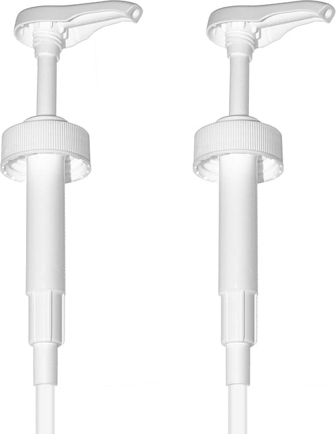 Gallon Pump Dispenser for Plastic or Glass Bottles, Heavy-Duty Leak Proof for Household and Commercial Use (Pack of 2)
