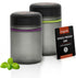 ONGROK Glass Storage Jar, 500ml, 2 Pack, UV Herb/Spice Jar with Child
