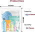 Large 3.5 Gallon Plastic Zipper Storage Bags, 16x19 Inches Clear Reclosable Storage Bags 20Pieces by Yotelab