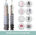 Legging Organizer Storage, T-Shirt Organizer, Hanging Closet Organizer with 26 Roll Compartments for Yoga Pants, Tank