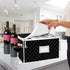 VERONLY China Storage Containers - Stemware Storage Cases for 12 Wine Champagne Glasses, 2 Pack with Dividers