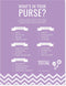 Andaz Press Lavender Chevron Girl Baby Shower Collection, 20-pack Games, Activities, Decorations